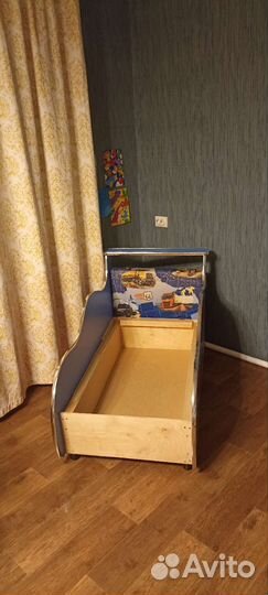 Детская кроватка машинка бу