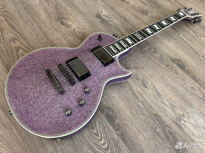 ESP E-II Eclipse DP Purple Sparkle