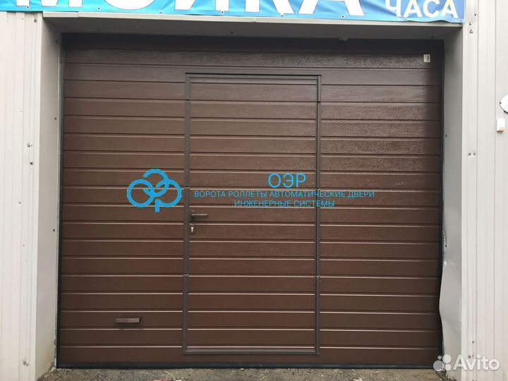 Секционные гаражные ворота