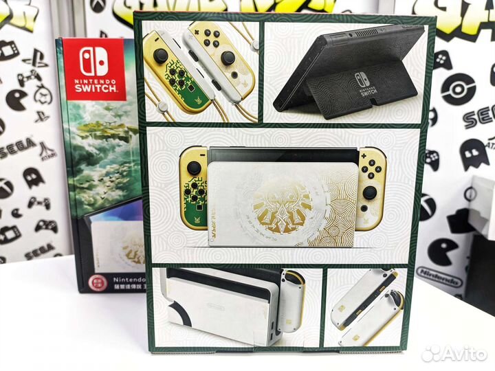 Nintendo Switch Oled 64Gb Zelda Tears Kingdom NEW