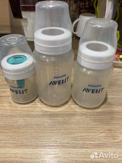 Бутылочки philips avent антиколиковый клапан
