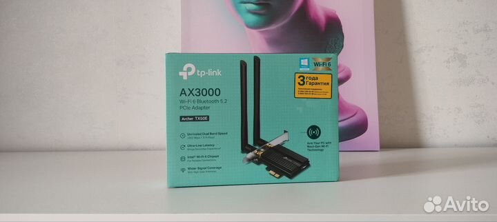 Wi-fi Адаптер Tp-link Archer TX50E