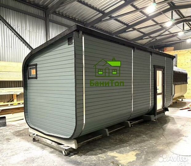 Баня Парус разных видов