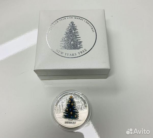 Серебряная монета 