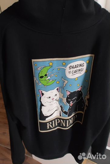 Худи ripndip чёрное