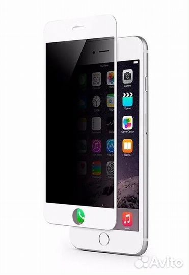 Защитное стекло антишпион iPhone 6