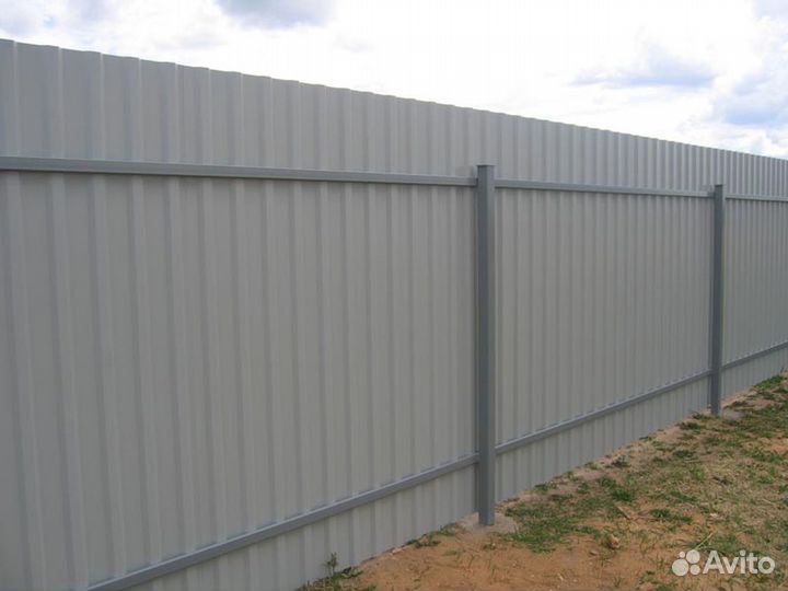 Заборы из Профнастила собственного производства