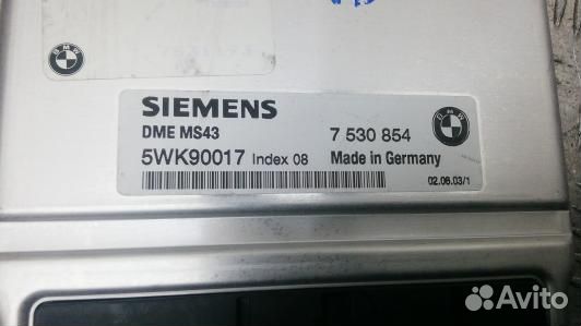 Блок управления двигателем BMW X5 E53 (4MB03PF01)