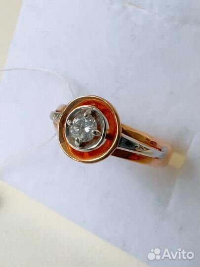 Новое золотое кольцо 585