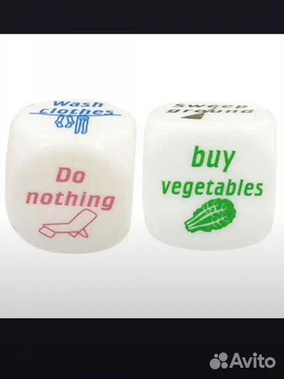 Кубик для взрослых игр 18+