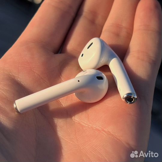 Apple Airpods 1 оригинал, с новыми аккумуляторами