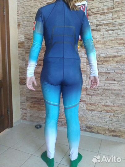 Лыжный, гоночный комбинезон adidas