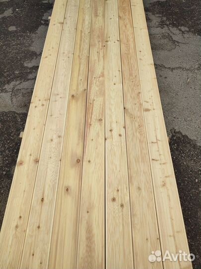 Террасная доска из лиственницы 28х142х3100 сорт ав