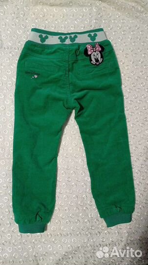 Брюки вельветовые детские