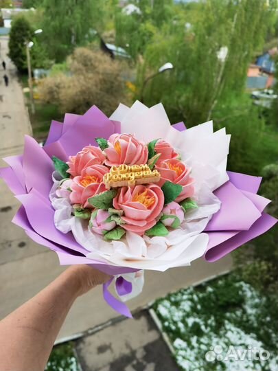 Букет из зефира на заказ