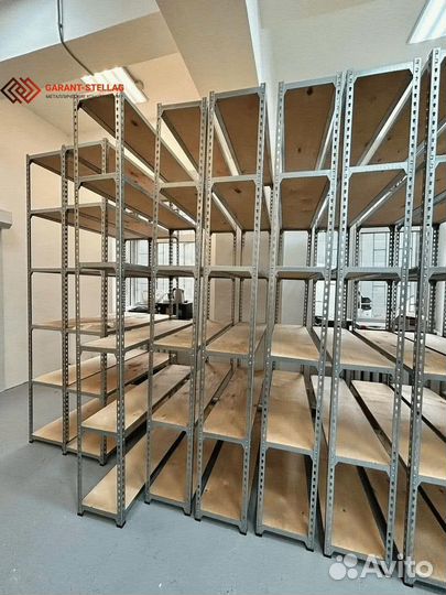 *Продается качественный стеллаж с фанерным настилом**