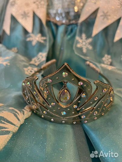 Праздничное платье Эльзы для девочки 116