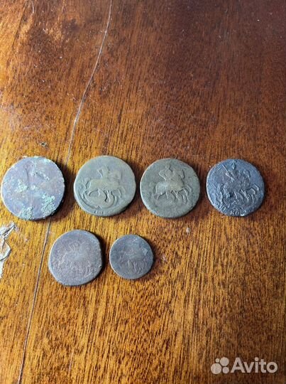 2 копейки 1757, 1758 года