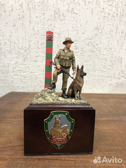 Оловянные солдатики 54 мм. Пограничники, рыцари