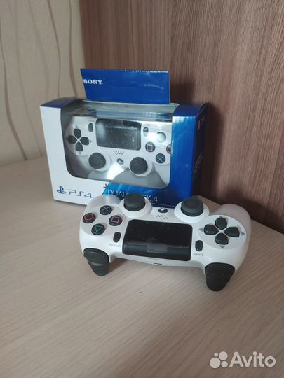 Джойстик PS4 белый(новый)
