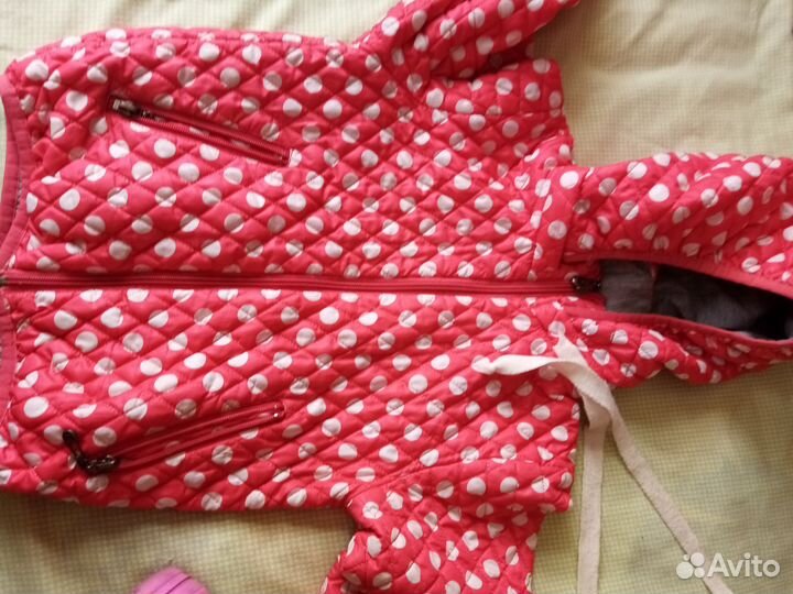 Ботинки куртка для девочки