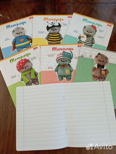 Тетрадь в косую 12 листов