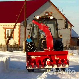 Снегоочиститель шнекороторный СШР-2,0П на трактор МТЗ Видео