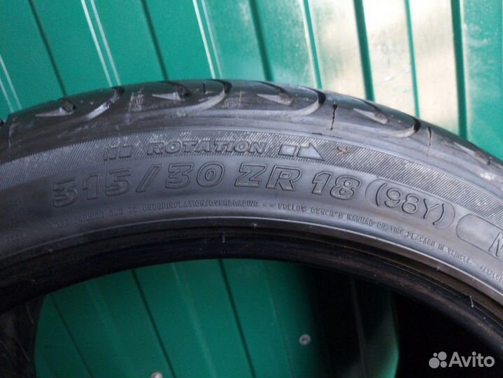 Michelin Pilot Sport 315/30 R18 107T