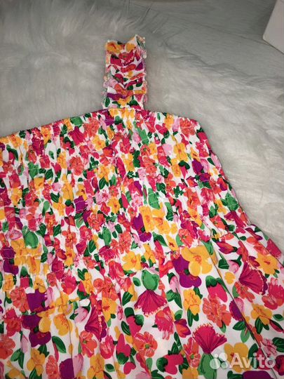 Сарафан платье длина 103 см L/XL(верх тянется)