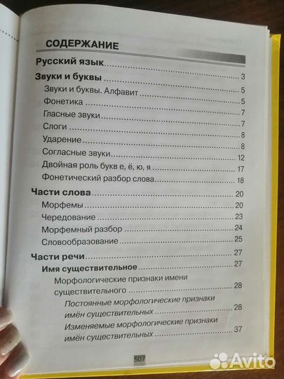 Справочник школьника для начальных классов