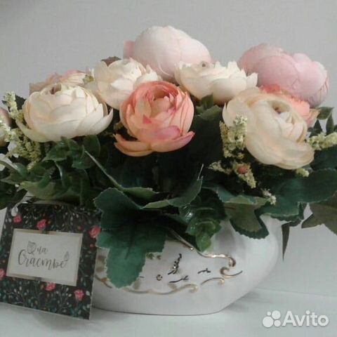 Вазочка с цветами