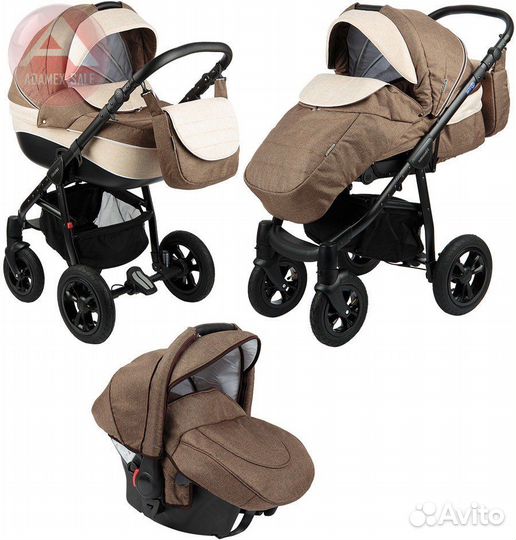 Коляска 3 в 1 adamex neonex