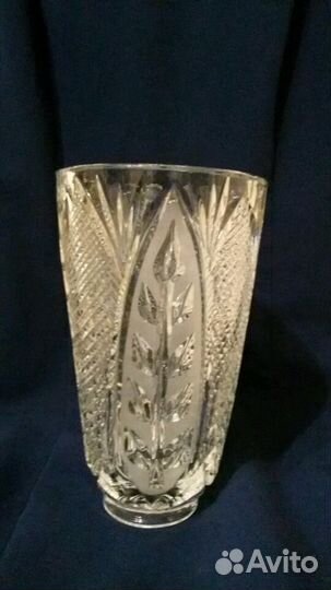 Хрустальная ваза 16,5 см