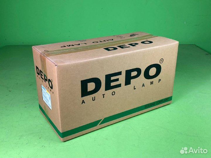 Фара левая в сборе/ MAN TGA 4491101llde