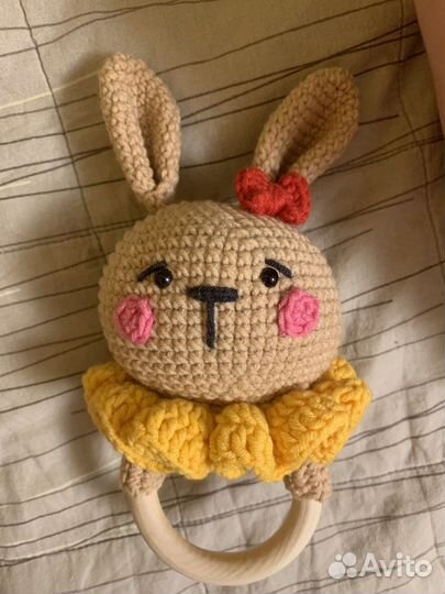 Погремушка крючком ручная работа