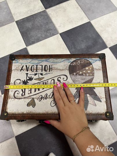 Ящик деревянный лофт