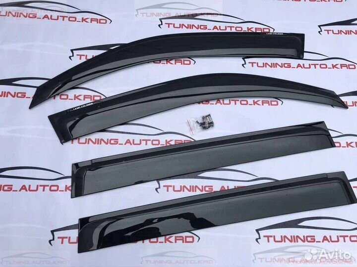 Ветровики Toyota Land Cruiser 200 S5413