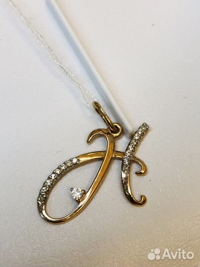 Подвеска золотая