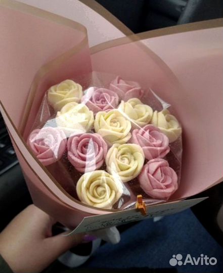 Шоколадные цветы