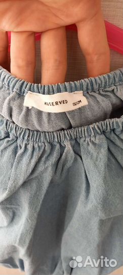 Футболка, топ, шорты для девочки 10-11 лет