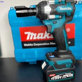 Гайковерт Makita 350Нм c двумя АКБ новый