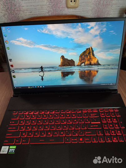 Игровой ноутбук msi 17,3