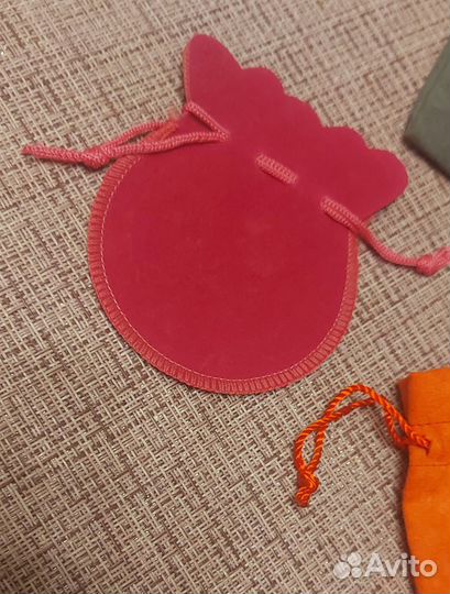 Три мешочка для ювелирных украшений