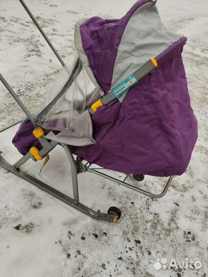 Коляска санки