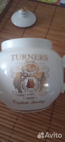 Фарфоровый чайник серия Turnirs