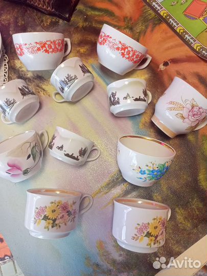 Чайные чашки СССР