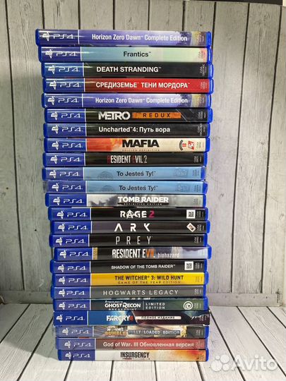 Диски на PS4-Б.У