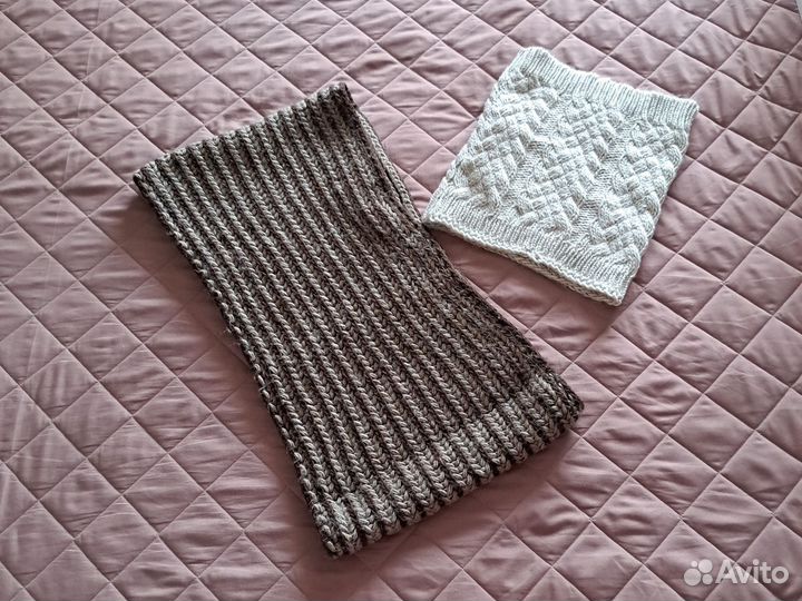 Снуд шарф женский шерстяной