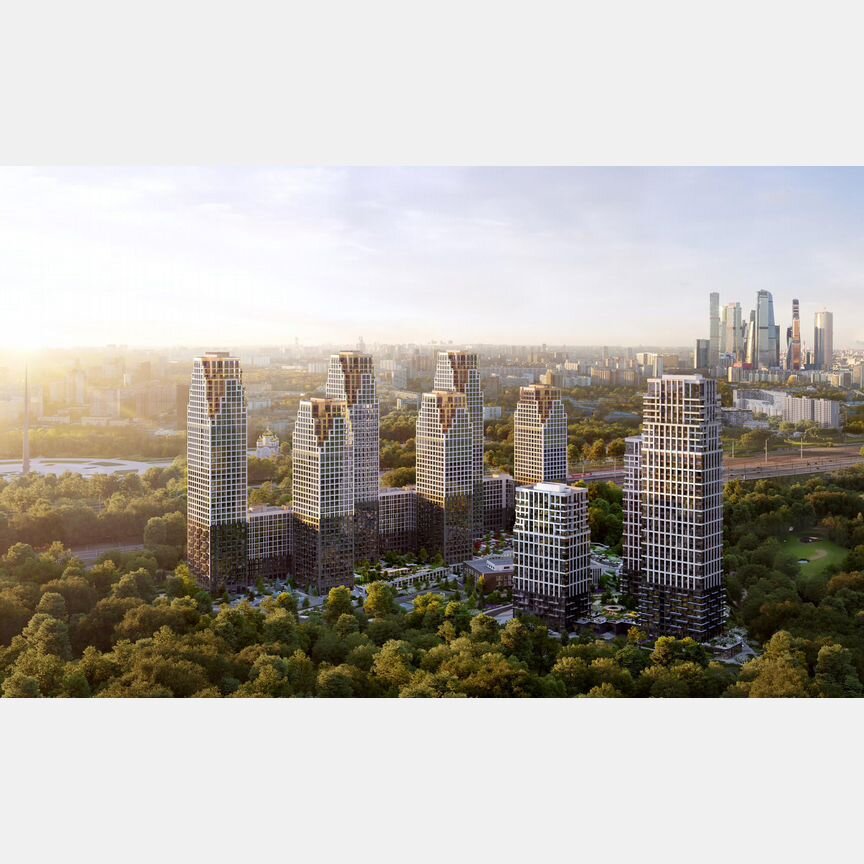 2-к. квартира, 56 м², 31/40 эт.