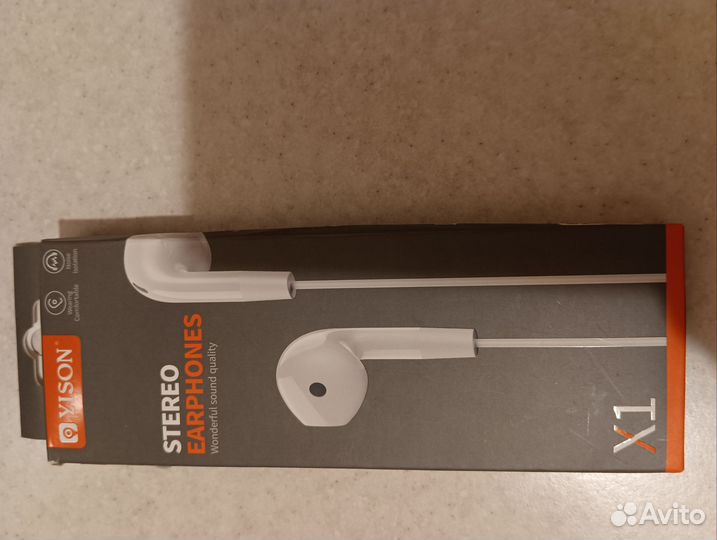 Наушники проводные yison X1 стерео